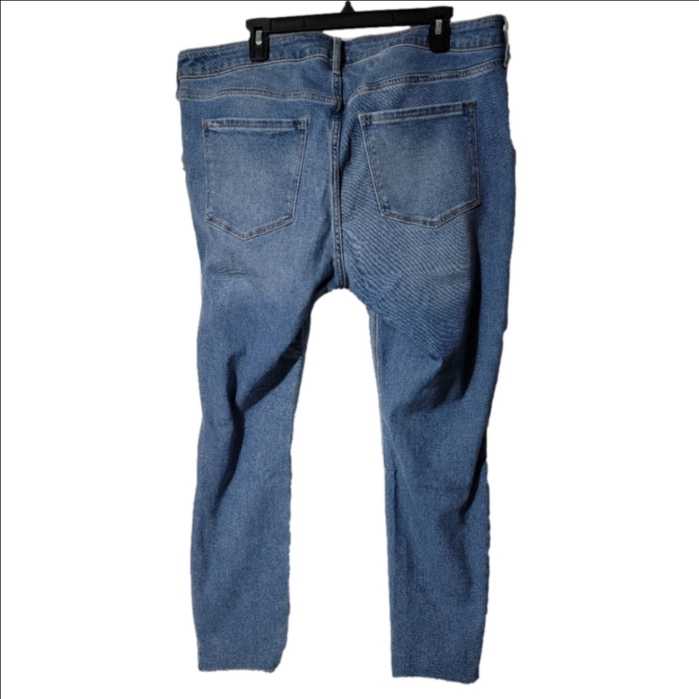 OLD NAVY "ROCKSTAR MIDRISE SUPER SKINNY" Jeans Size 18 NWT - Picture 2 of 7